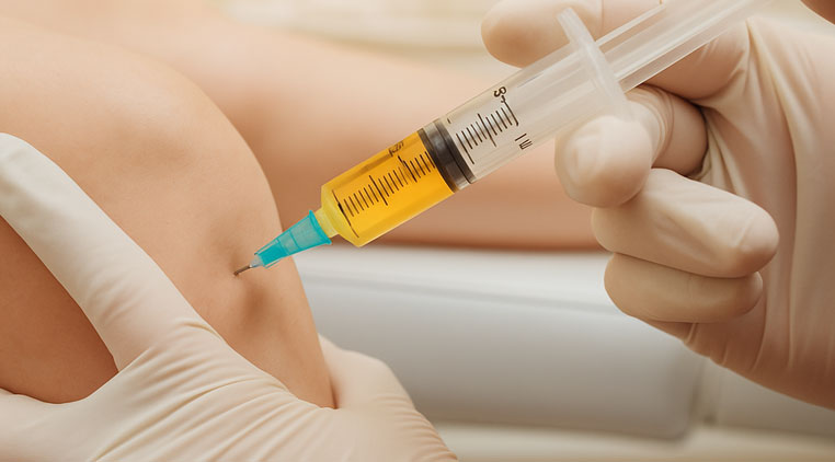 Hyaluronic acid injection for shoulder and knee in Oxford